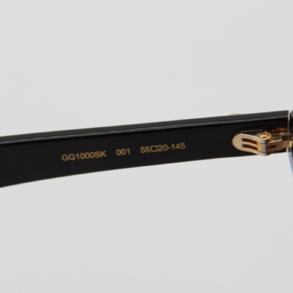NEW GG1000SK 001 WOMEN’S SUNGLASSES GUCCI GG1000SK BLACK - Picture 11 of 13